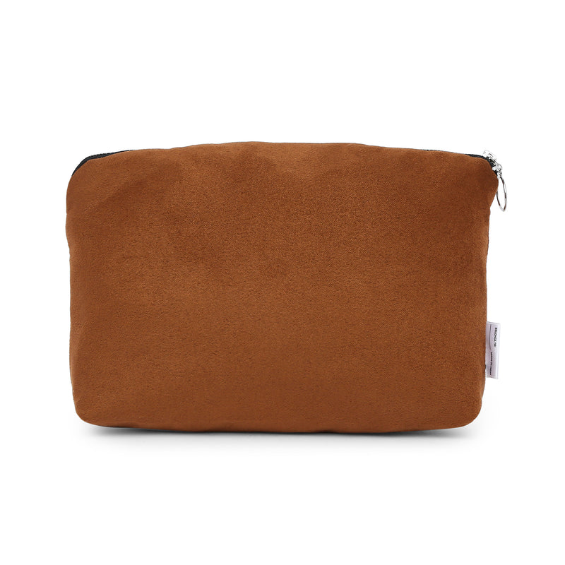 Everyday Travel Cosmetics Pouch Brown